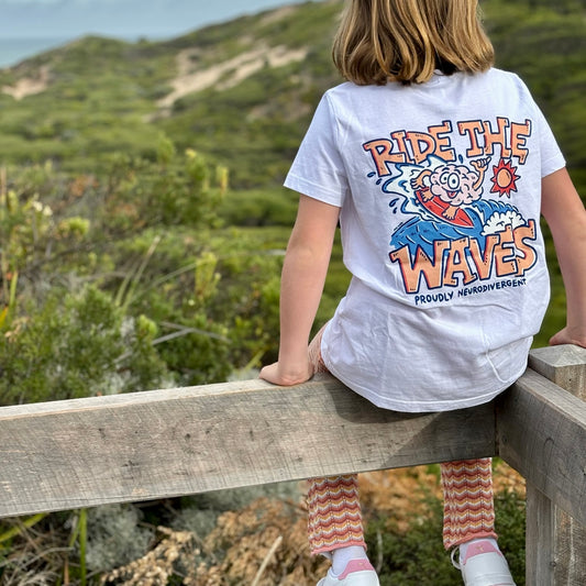 T- Shirt- Ride The Waves YOUTH