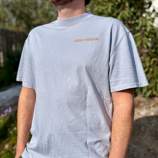 Neurodivergent and Thriving Heavy Faded Tee - Powder Blue