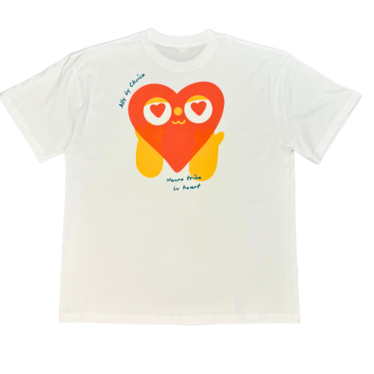 Ally by Choice Neuro Tribe by Heart - White