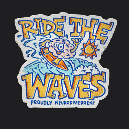 Iron On- Ride the Waves