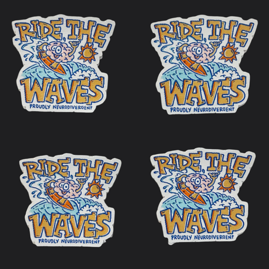 Iron On- Ride the Waves